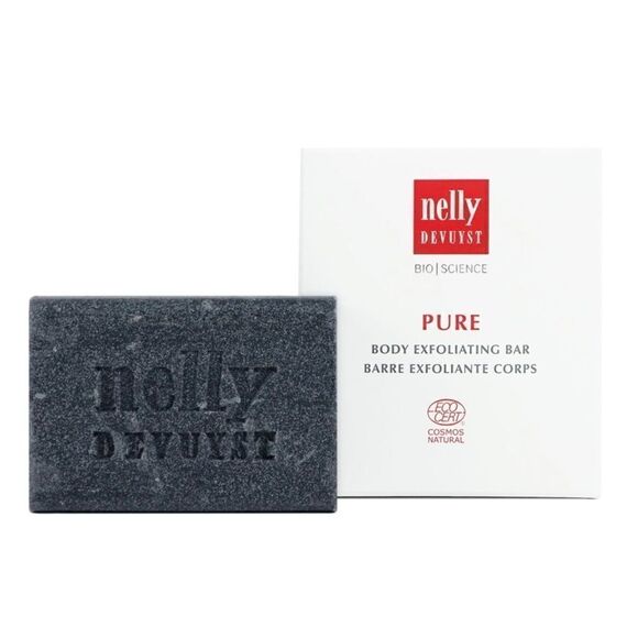 Nelly Devuyst Pure Body Exfoliating Bar, Charcoal. - Picture 1 of 1